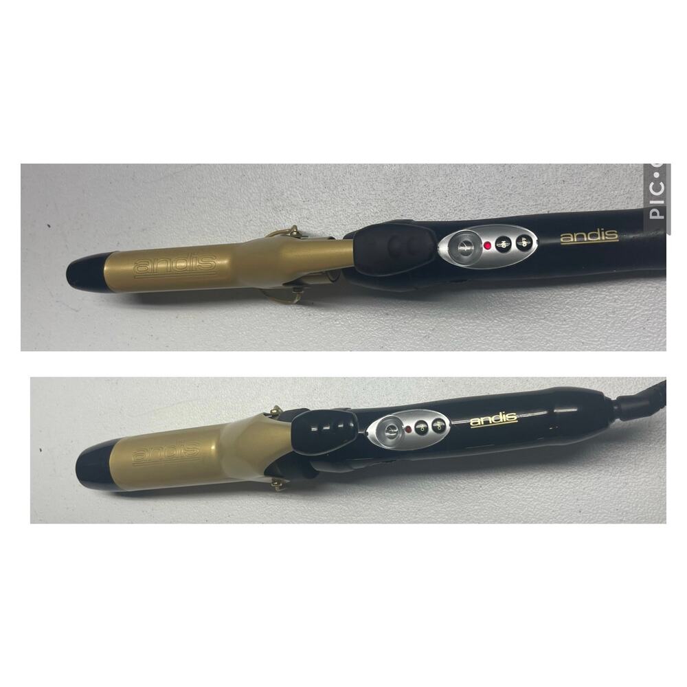Set of two ANDIS hair curling irons - Lg and Small